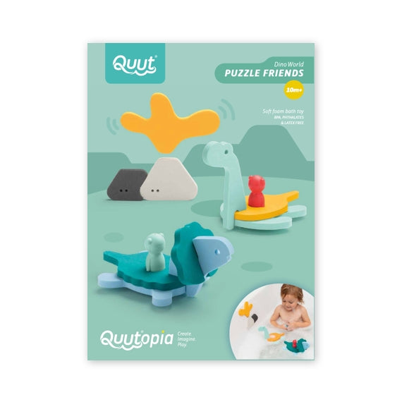 QUUTOPIA - PUZZLE AMIS - DINOSAURES QUUT