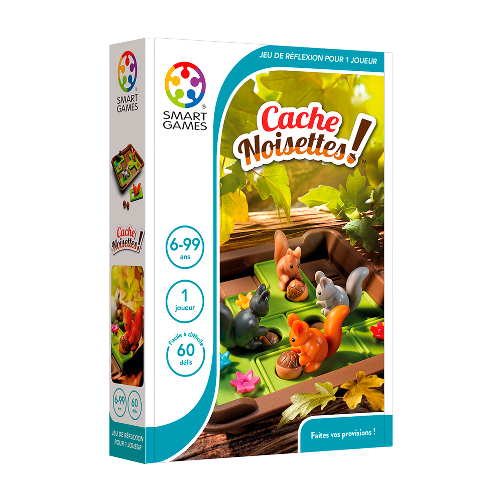 CACHE-NOISETTES SMART GAMES
