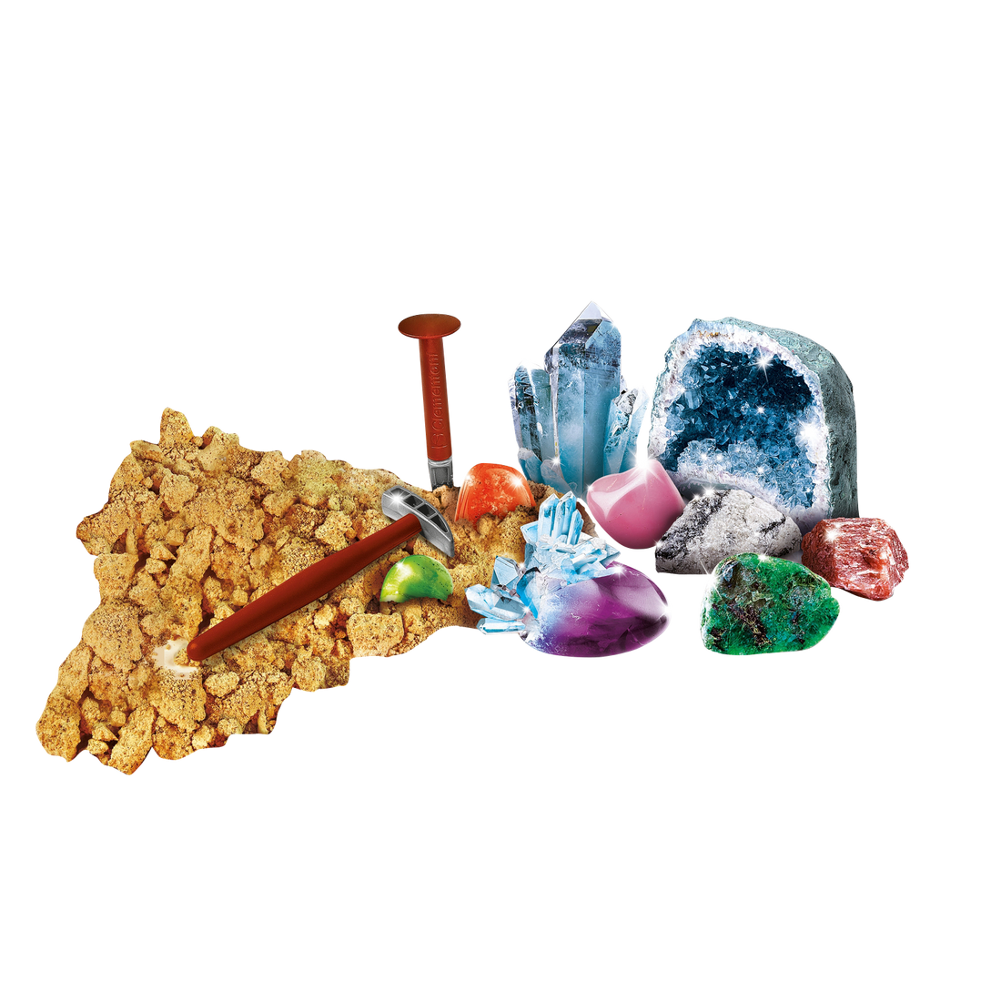 CRISTAUX ET PIERRES PRÉCIEUSES CLEMENTONI