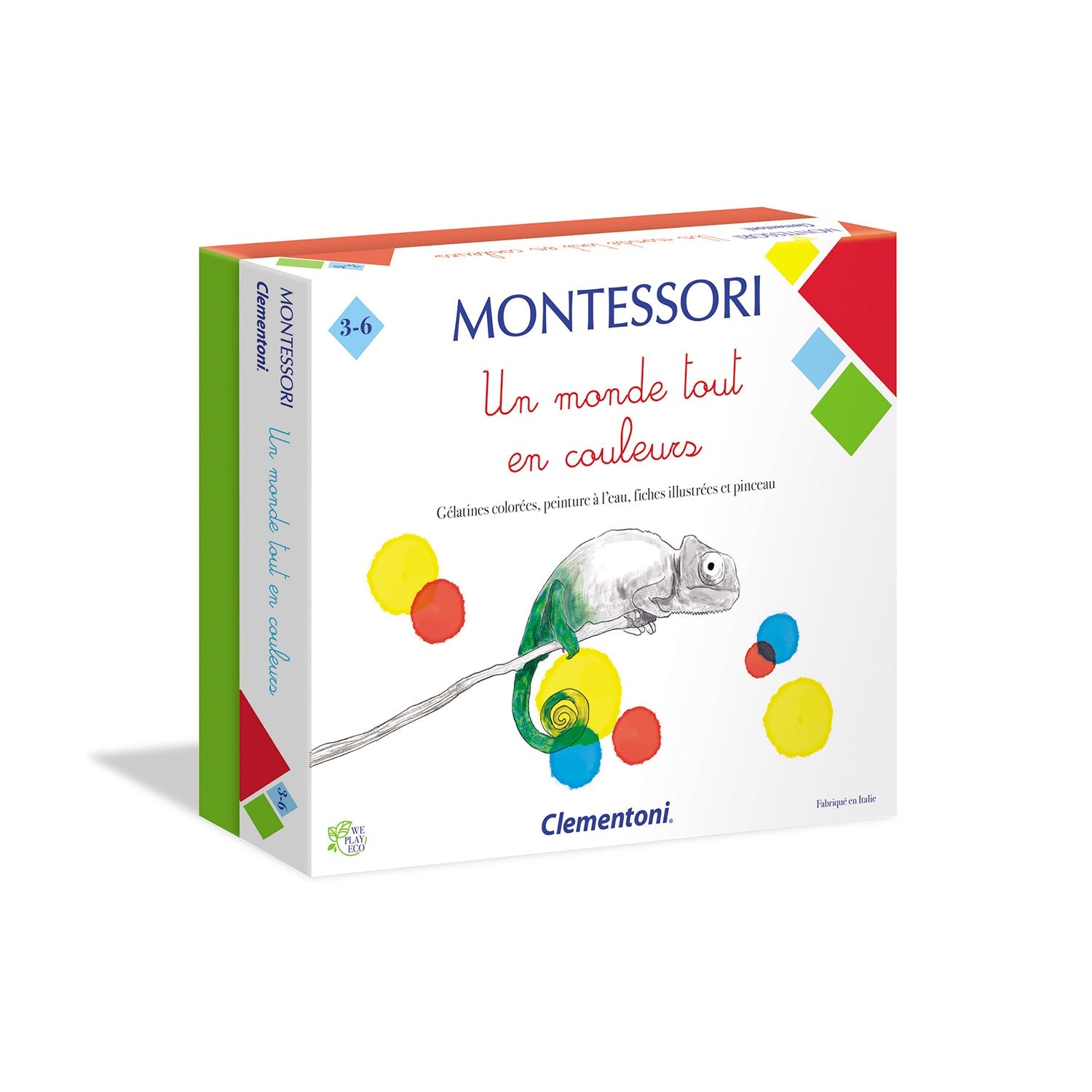 MONTESSORI-UN MONDE TOUT EN COULEURS CLEMENTONI