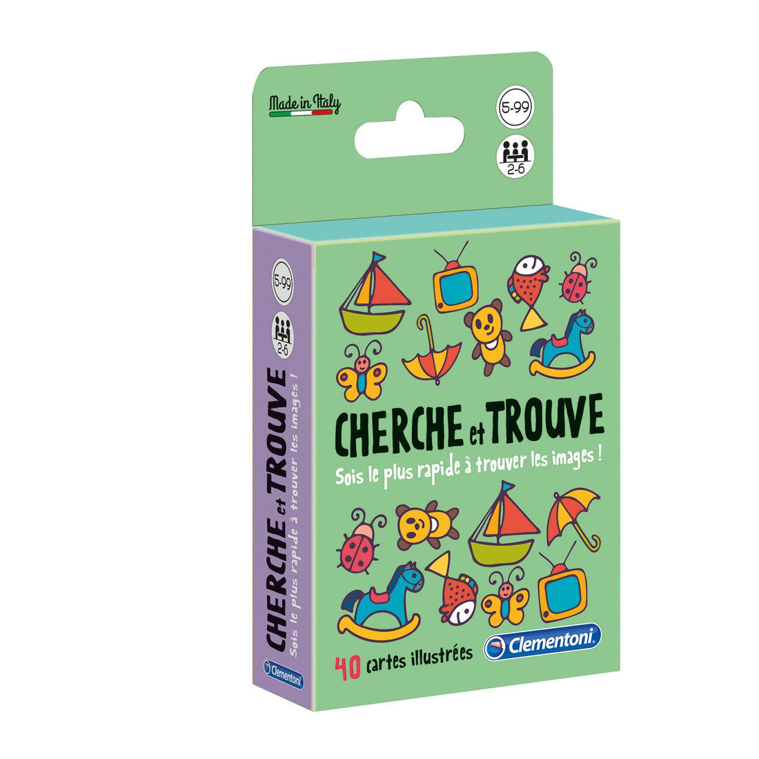 JEU DE CARTES - CHERCHE ET TROUVE CLEMENTONI