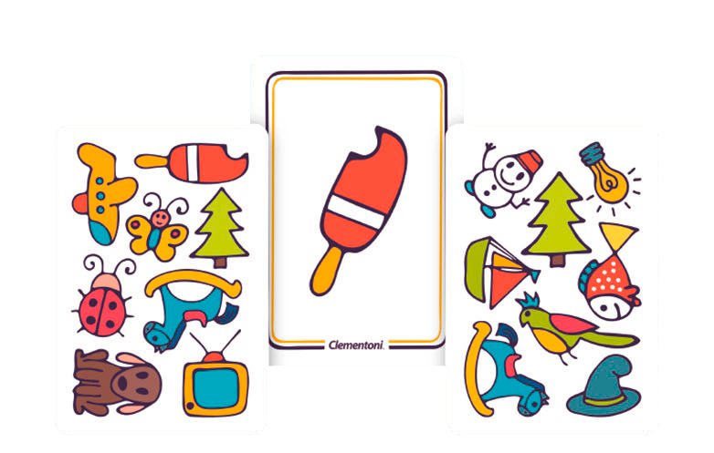 JEU DE CARTES - CHERCHE ET TROUVE CLEMENTONI