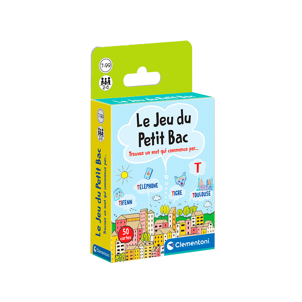 JEU DE CARTES- LE JEU DU PETIT BAC CLEMENTONI