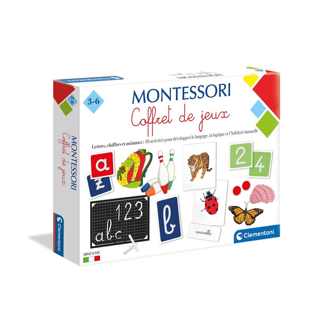 MONTESSORI - COFFRET DE  JEUX CLEMENTONI