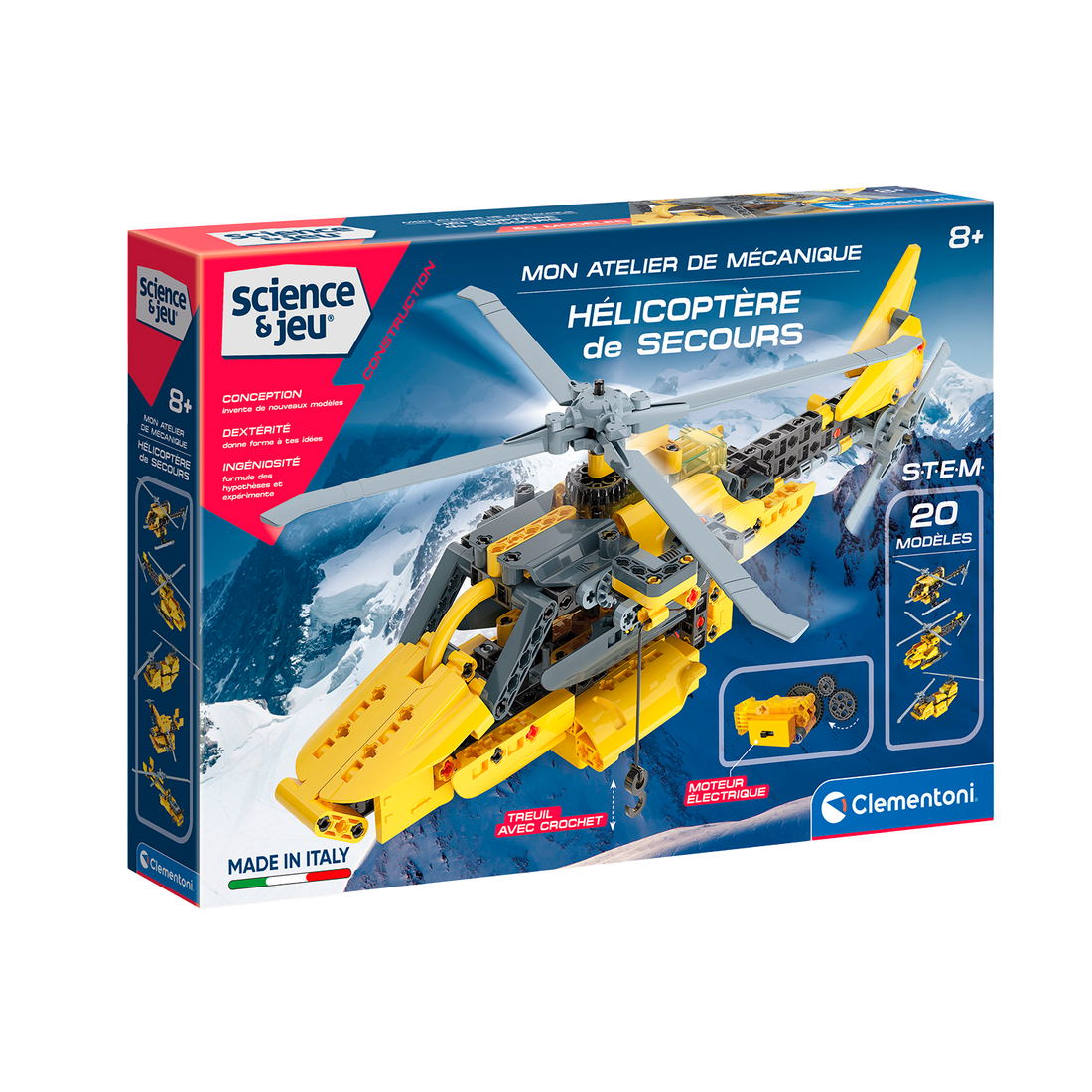 ATELIER MECANIQUE - HÉLICOPTERE DE SECOURS CLEMENTONI