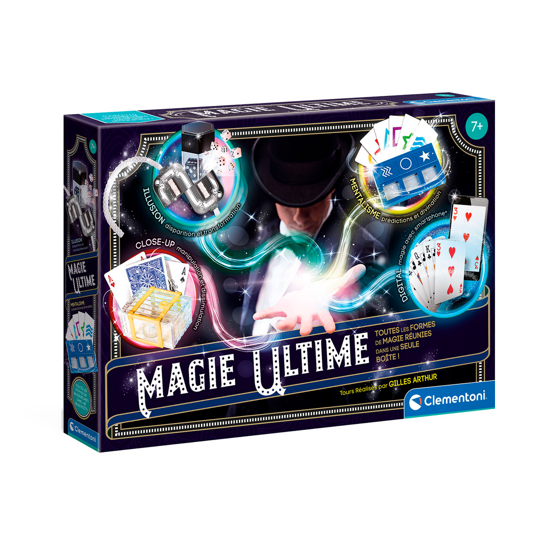 MAGIE ULTIME - TOUTES LES FORMES DE MAGIE RÉUNIES DANS UNE SEULE BOÎTE CLEMENTONI