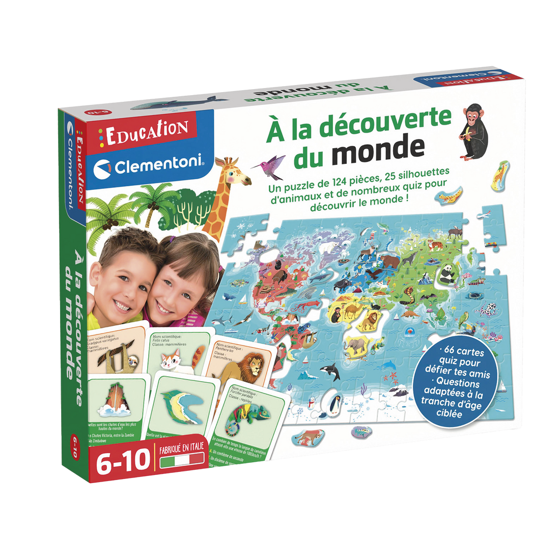 ÉDUCATION - À LA DÉCOUVERTE DU MONDE CLEMENTONI