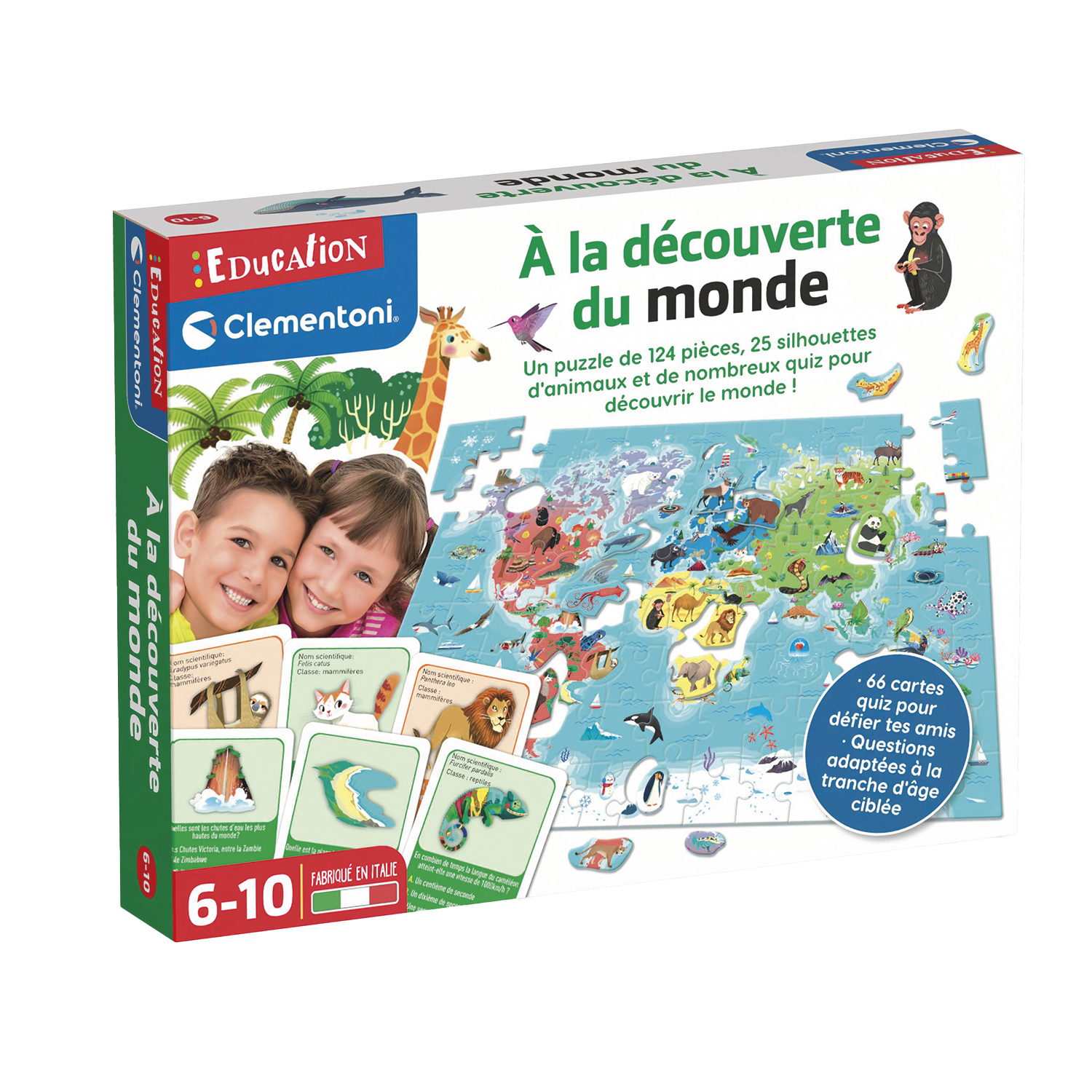 ÉDUCATION - À LA DÉCOUVERTE DU MONDE CLEMENTONI