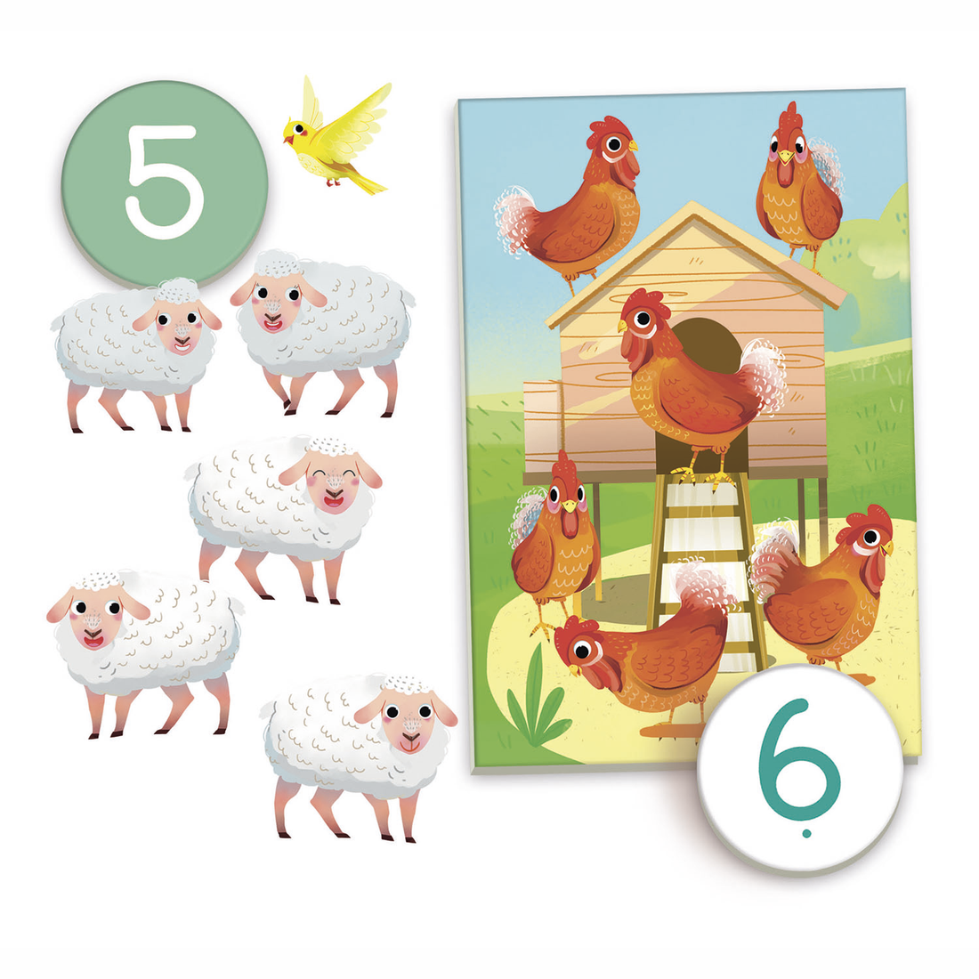 EDUCATION - LES NOMBRES DE 1 À 10 CLEMENTONI