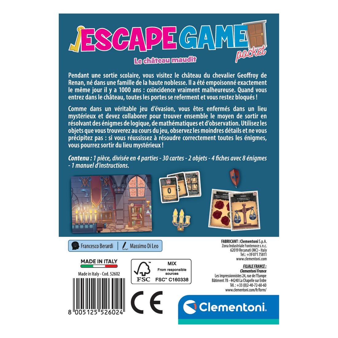 ESCAPE ROOM - CHÂTEAU CLEMENTONI