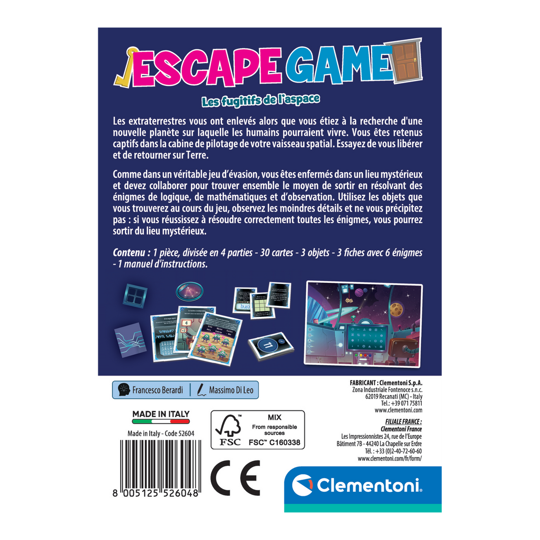 ESCAPE GAME - ESPACE CLEMENTONI