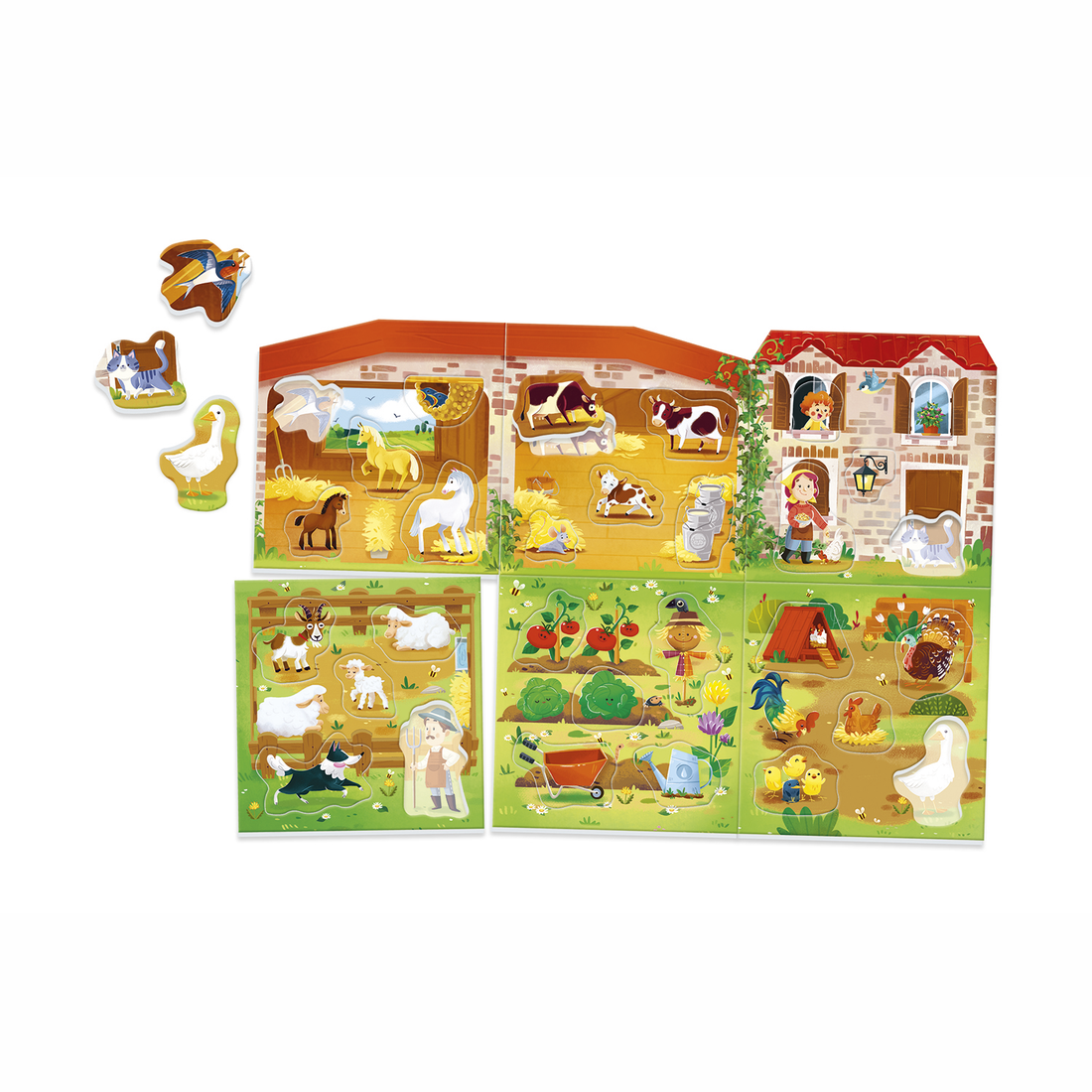 EDUCATION - MON PUZZLE DE LA FERME CLEMENTONI