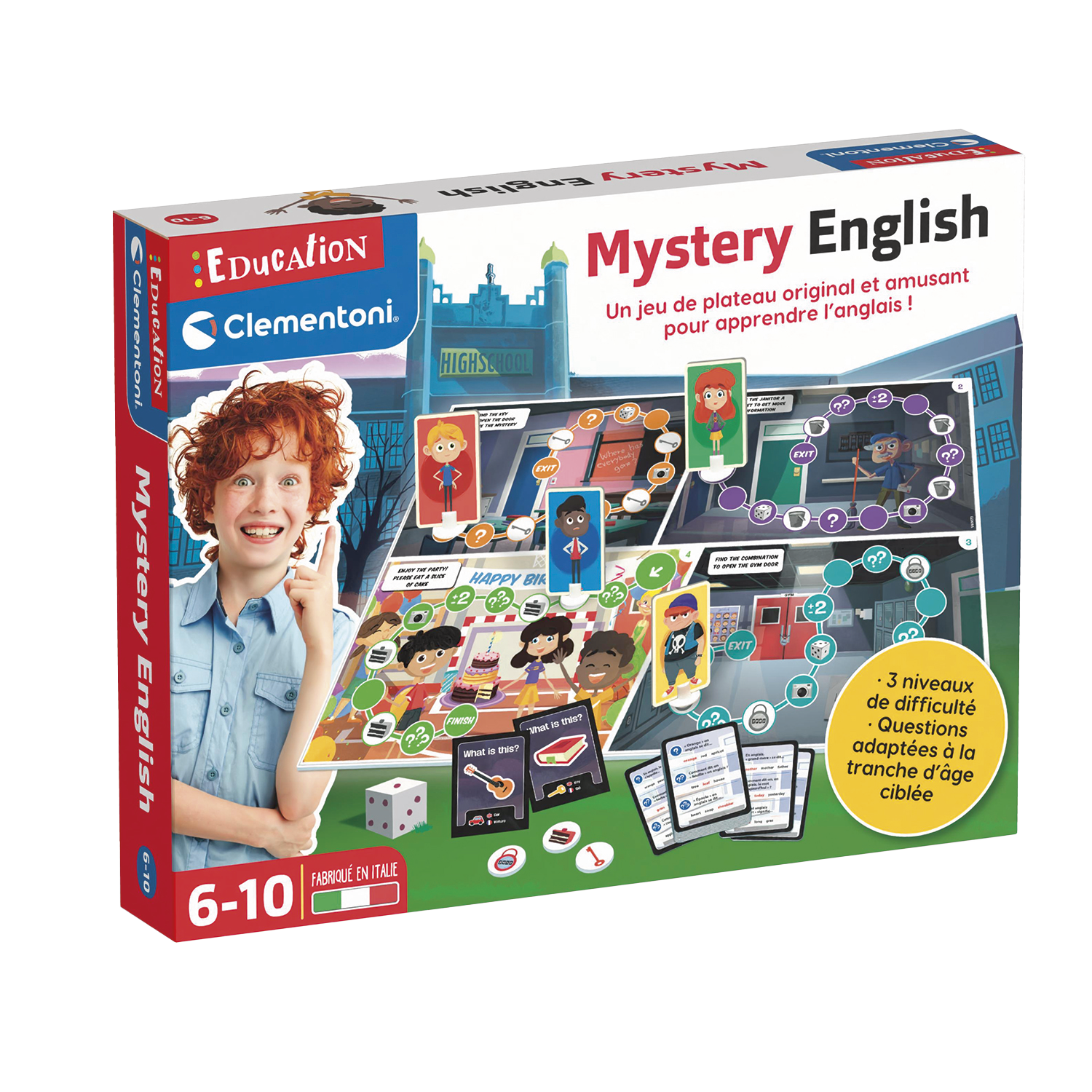 EDUCATION - MYSTERY ENGLISH CLEMENTONI