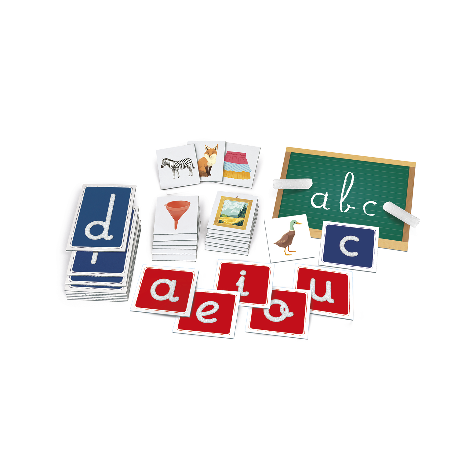 MONTESSORI - LES LETTRES TACTILES CLEMENTONI