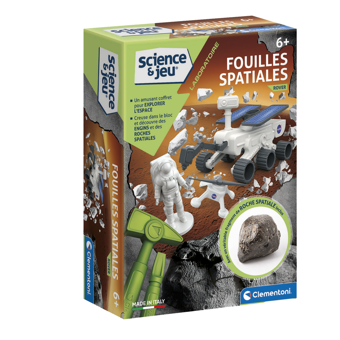 FOUILLES SPATIALES ROVER CLEMENTONI