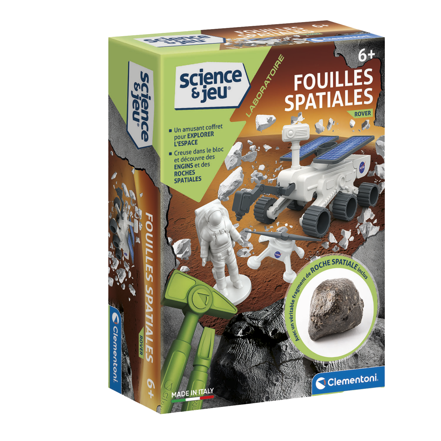 FOUILLES SPATIALES ROVER CLEMENTONI