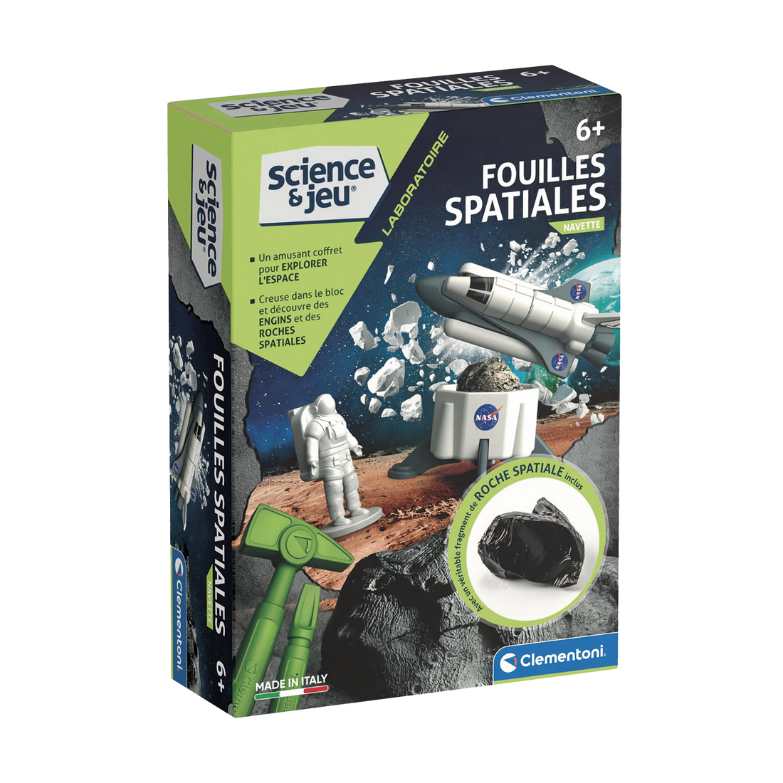 FOUILLES SPATIALES NAVETTE CLEMENTONI