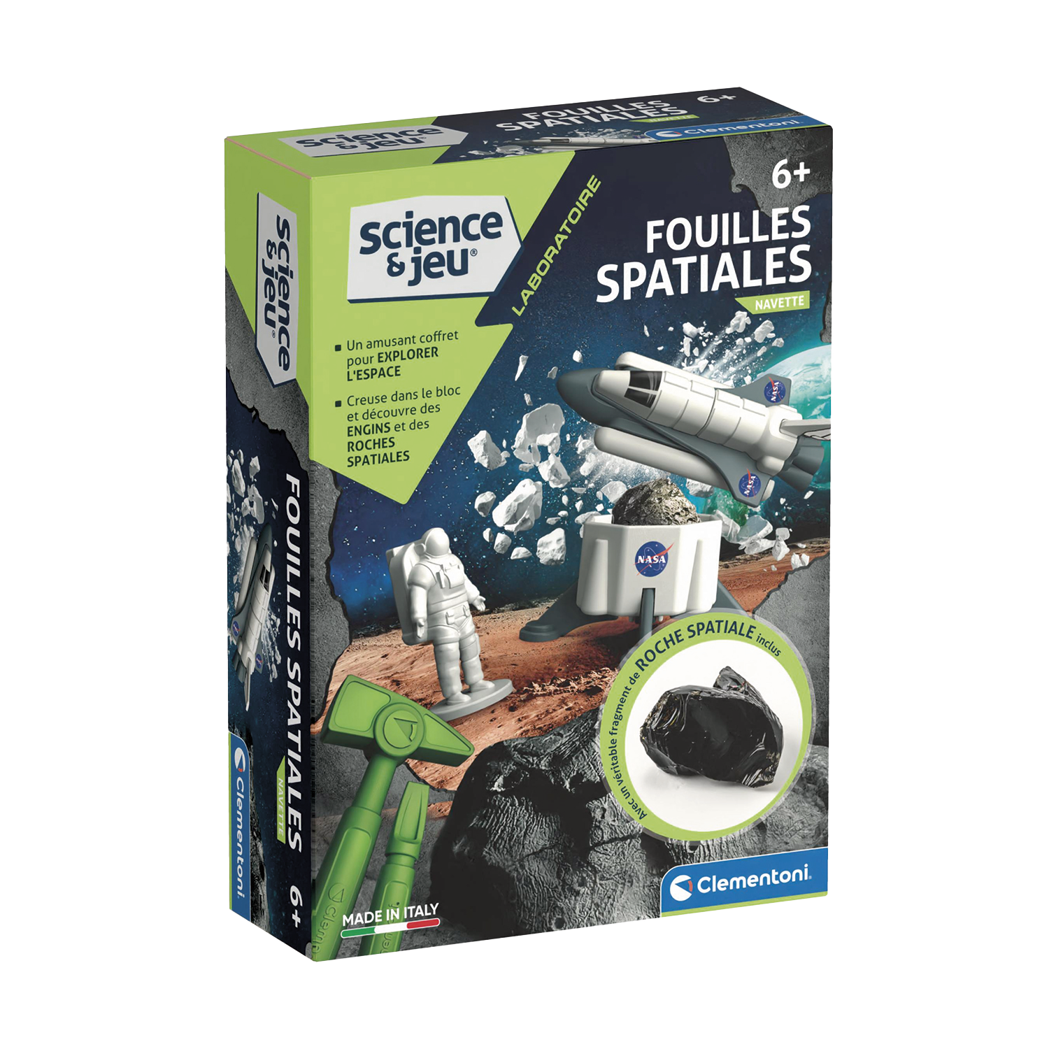 FOUILLES SPATIALES NAVETTE CLEMENTONI