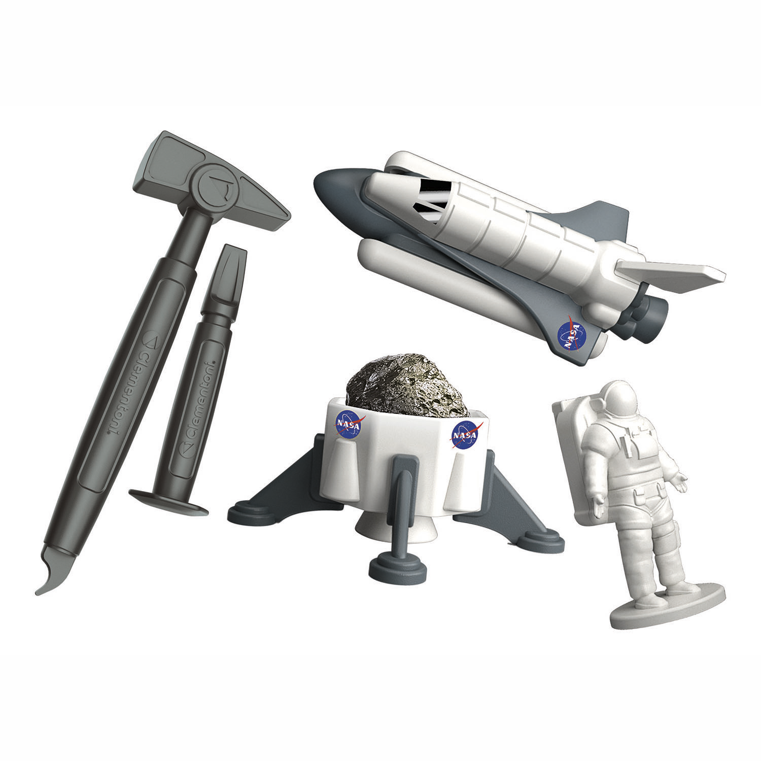 FOUILLES SPATIALES NAVETTE CLEMENTONI