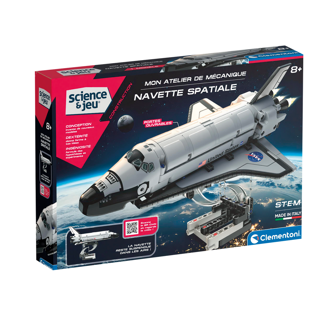 MON ATELIER DE MÉCANIQUE NAVETTE SPATIALE CLEMENTONI