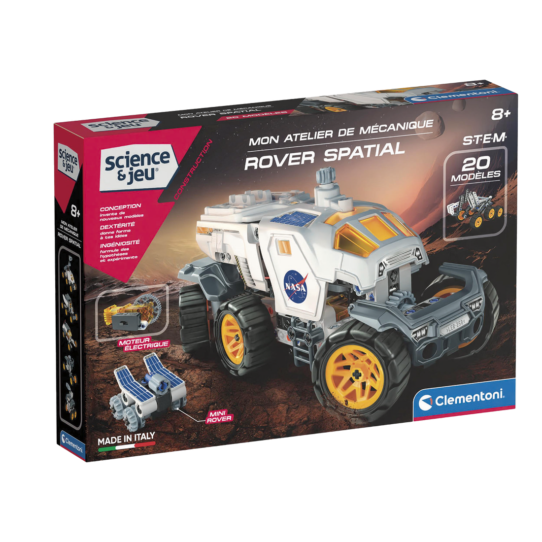 MÉCANIQUE ROVER SPATIAL CLEMENTONI