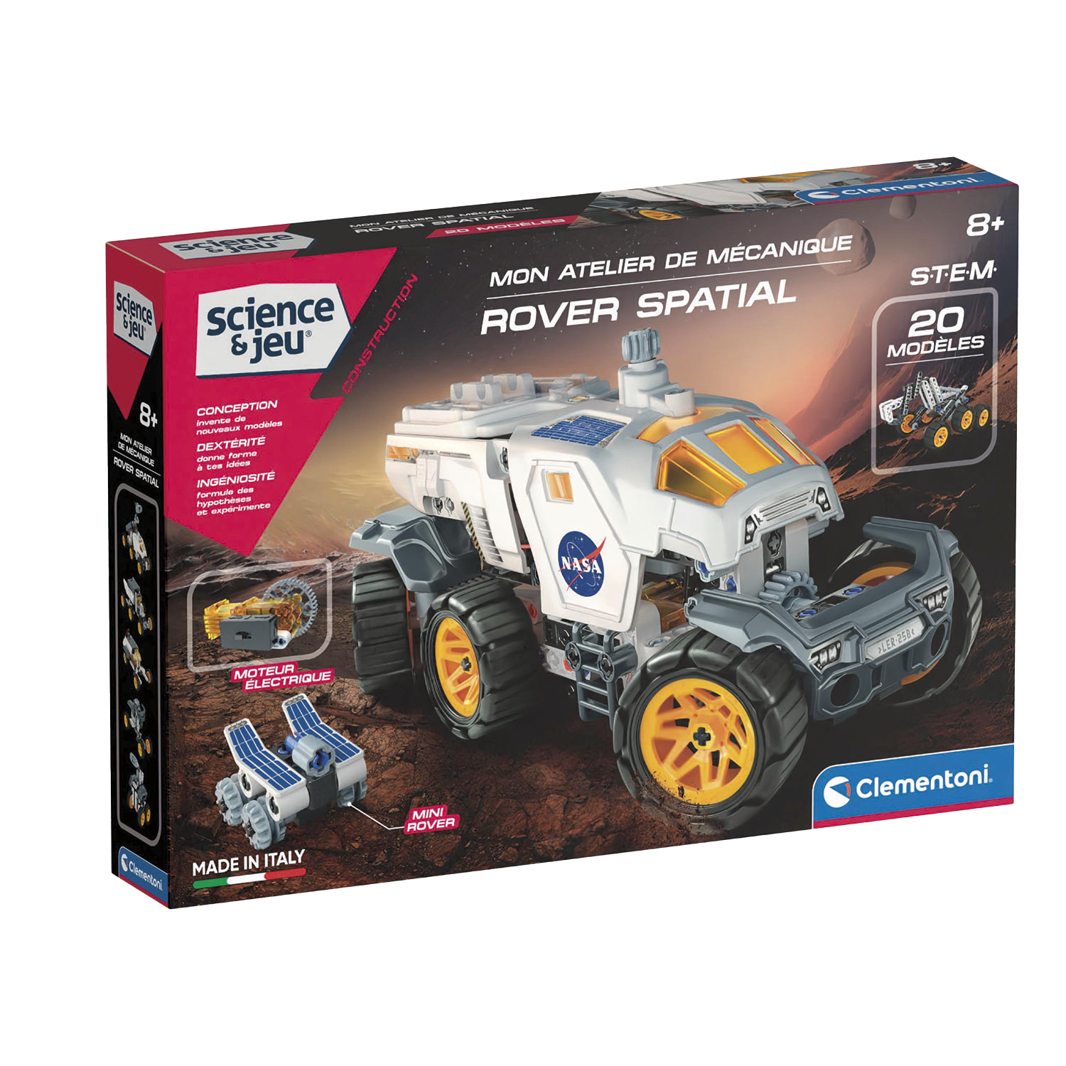 MÉCANIQUE ROVER SPATIAL CLEMENTONI