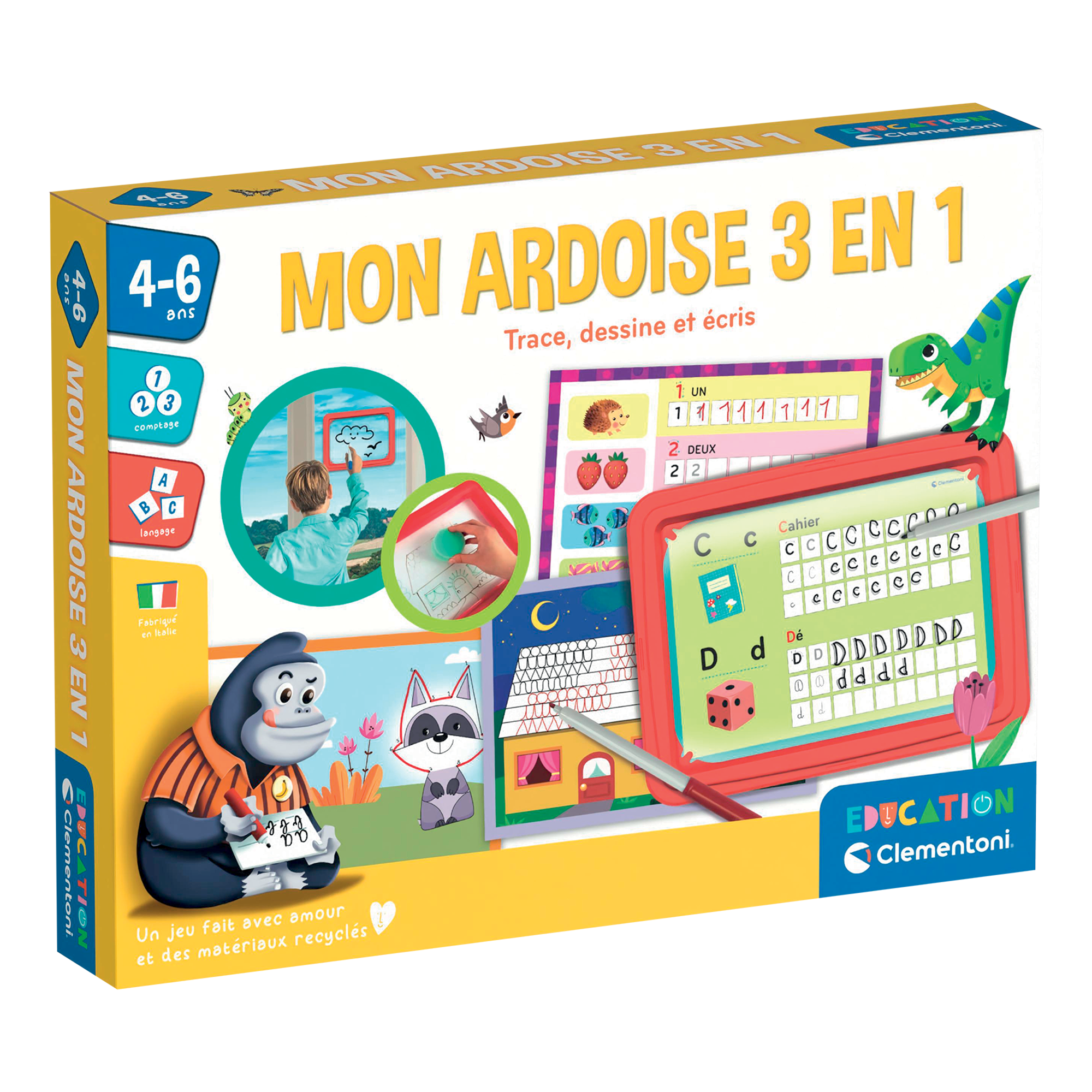EDUCATION: MON ARDOISE 3 EN 1 CLEMENTONI