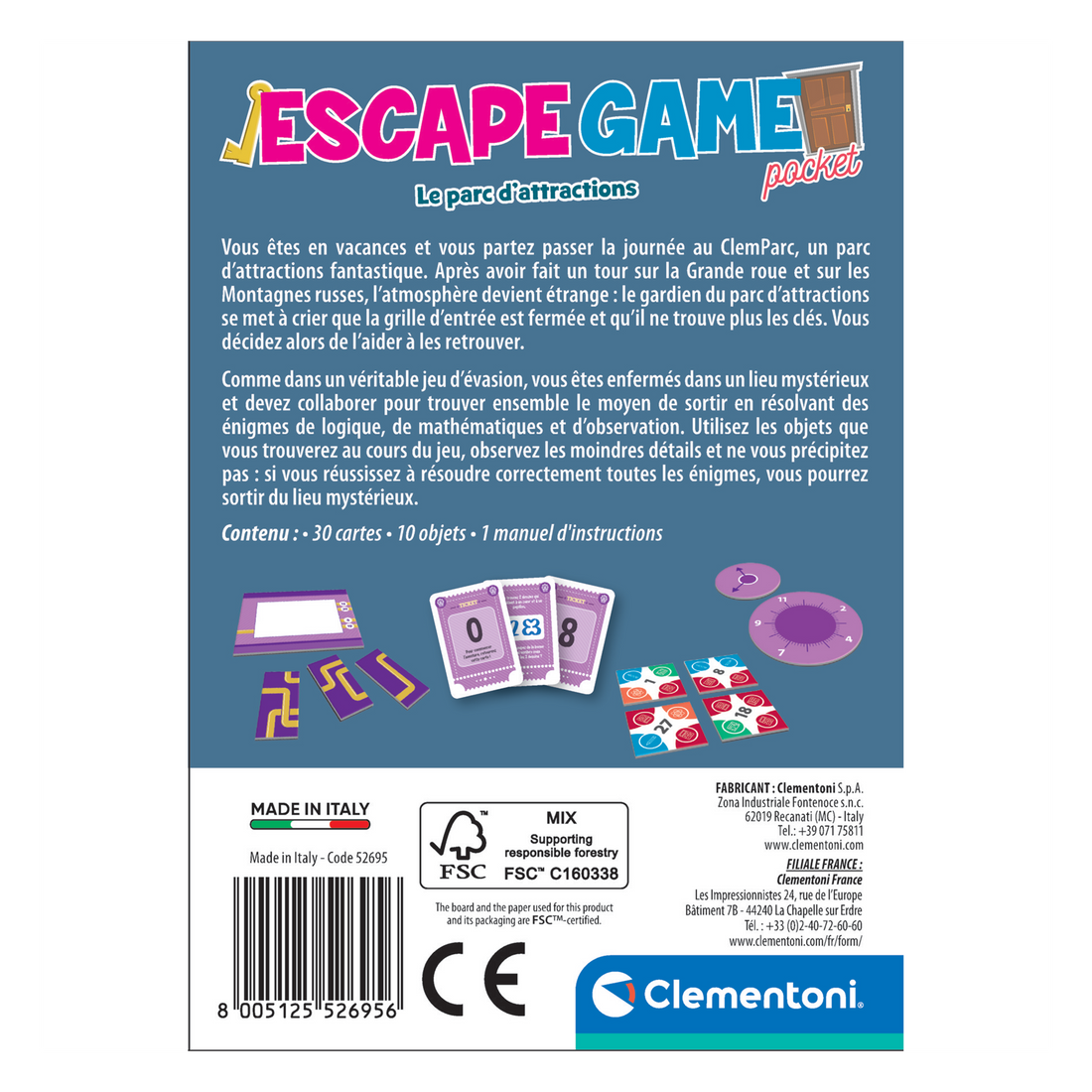 ESCAPE ROOM - LUNA PARK CLEMENTONI