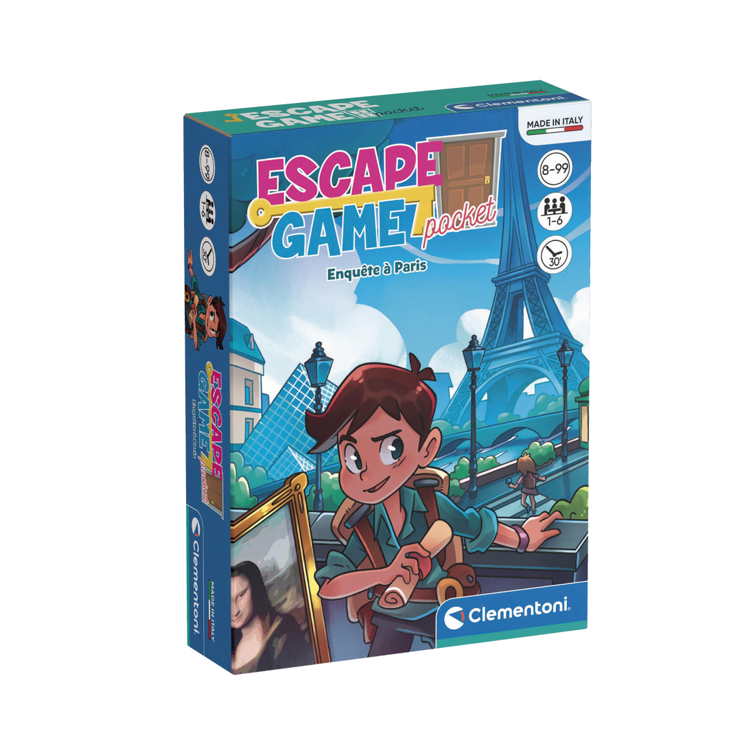 ESCAPE GAME - ENQUÊTE À PARIS CLEMENTONI