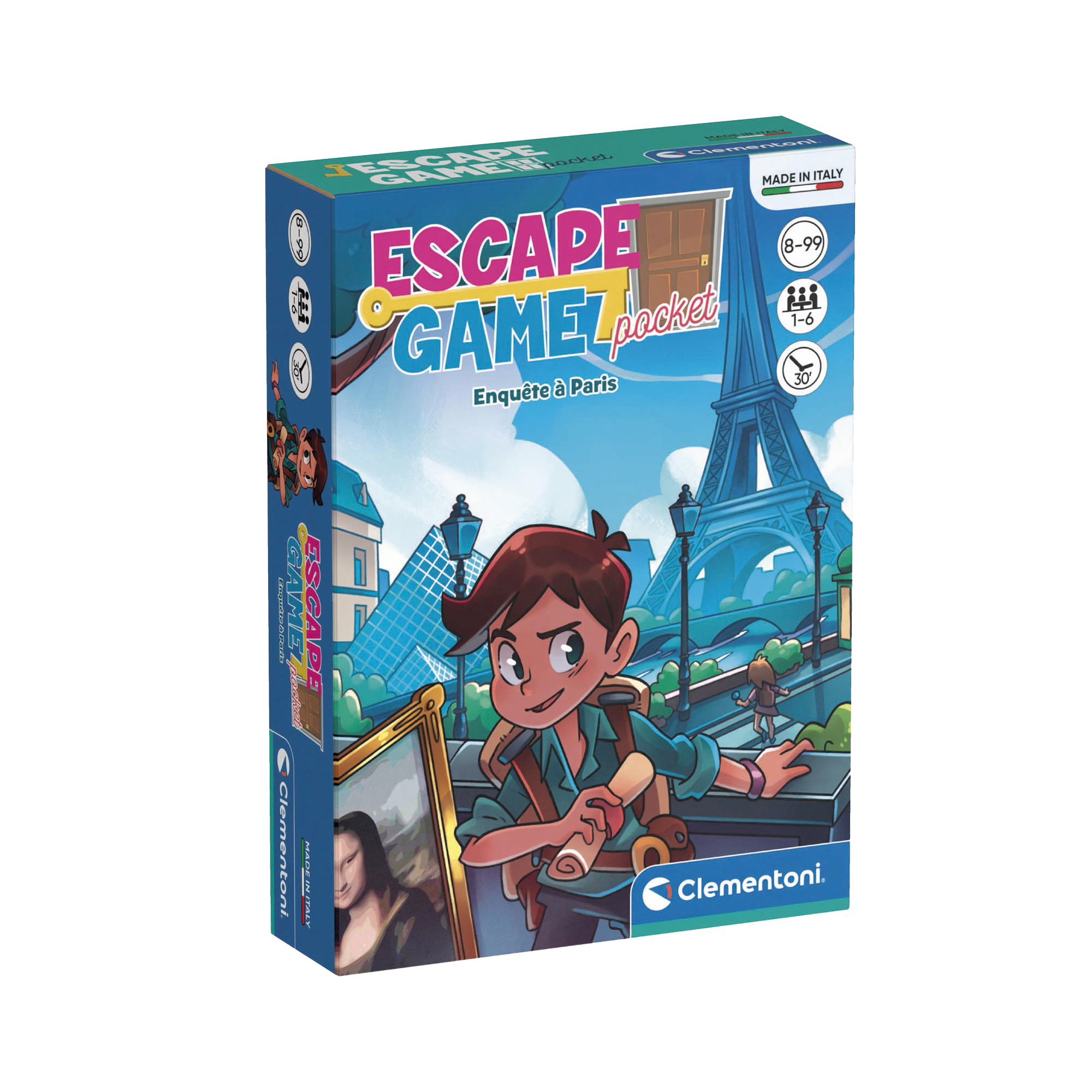 ESCAPE GAME - ENQUÊTE À PARIS CLEMENTONI