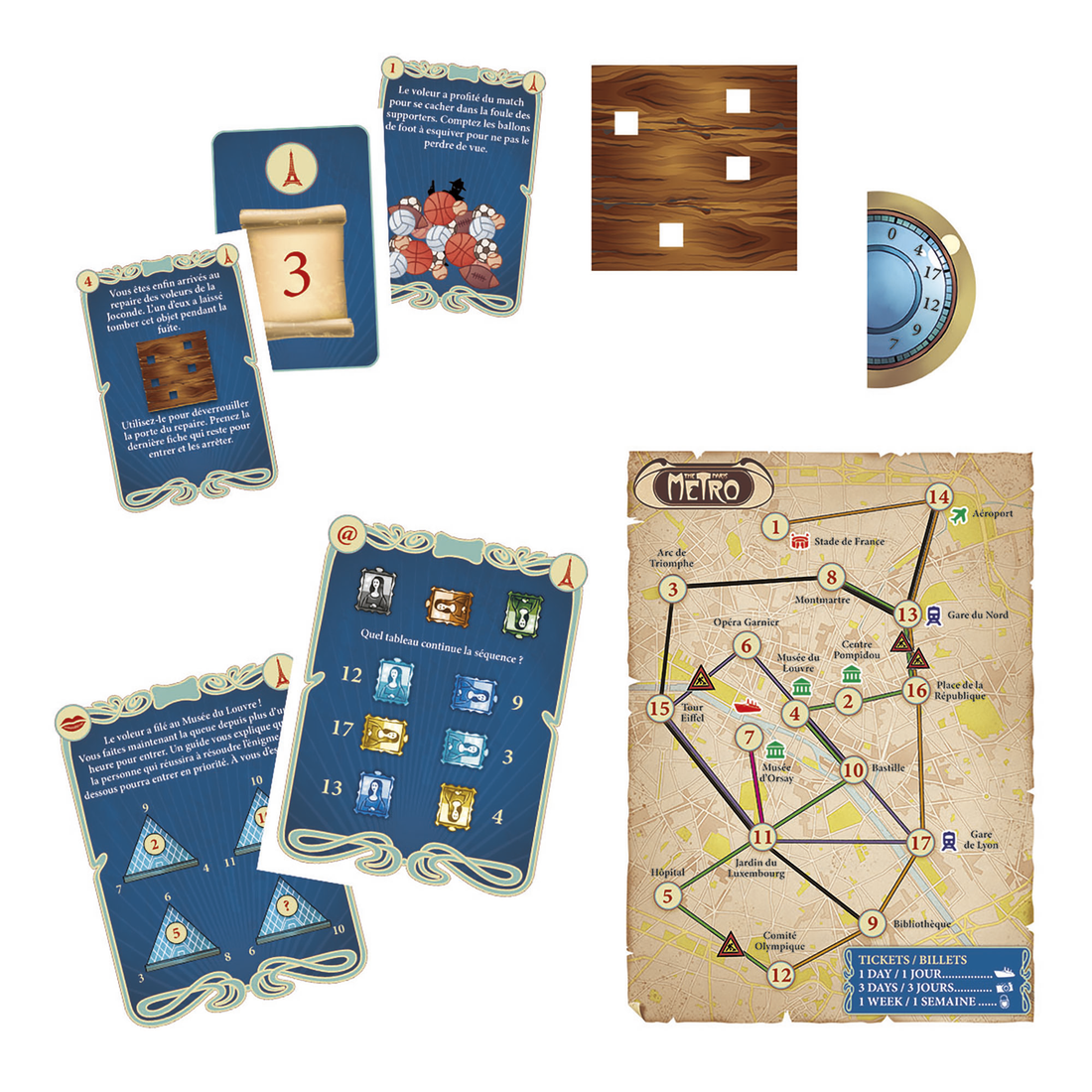 ESCAPE GAME - ENQUÊTE À PARIS CLEMENTONI