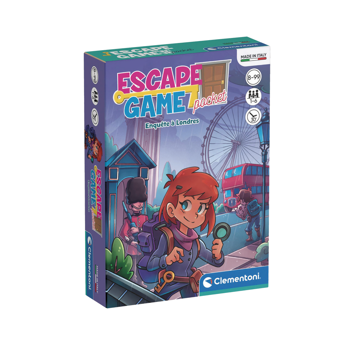 ESCAPE GAME - ENQUÊTE À LONDRES CLEMENTONI