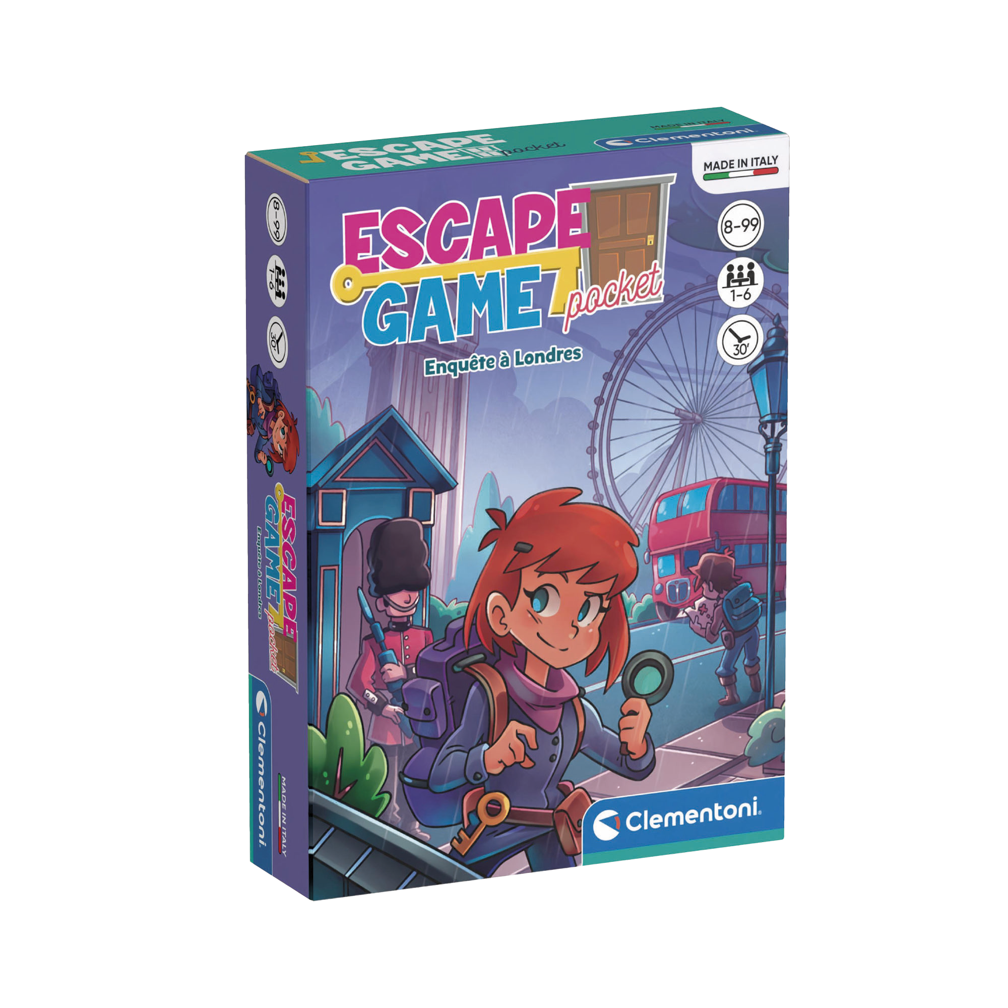 ESCAPE GAME - ENQUÊTE À LONDRES CLEMENTONI