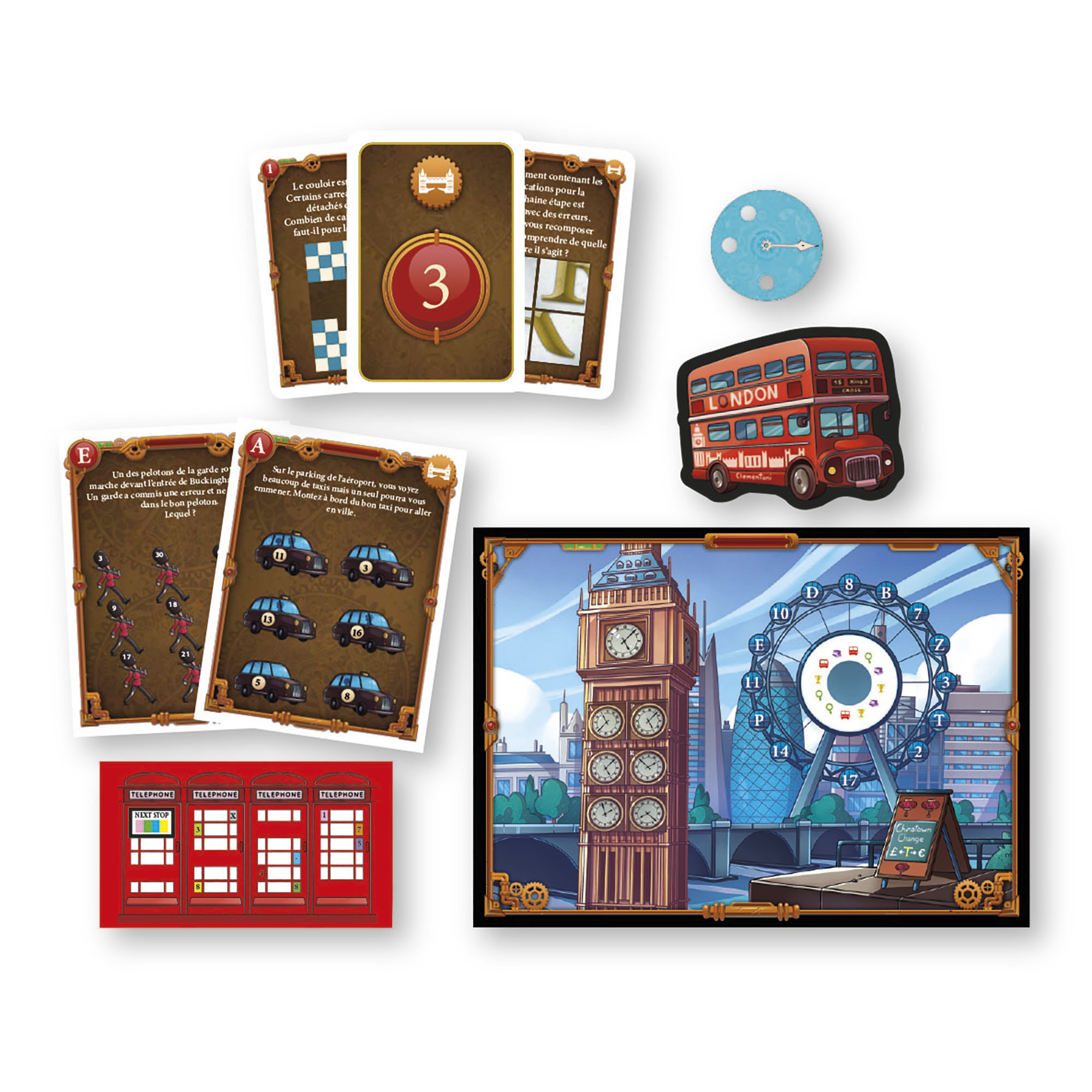 ESCAPE GAME - ENQUÊTE À LONDRES CLEMENTONI