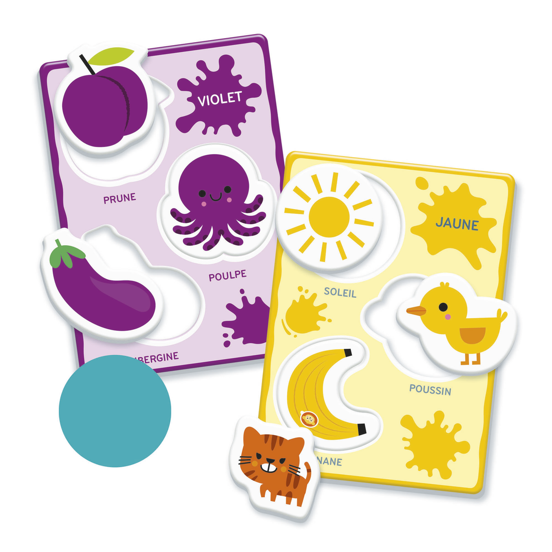 MONTESSORI - LES MOTS ET LES COULEURS CLEMENTONI