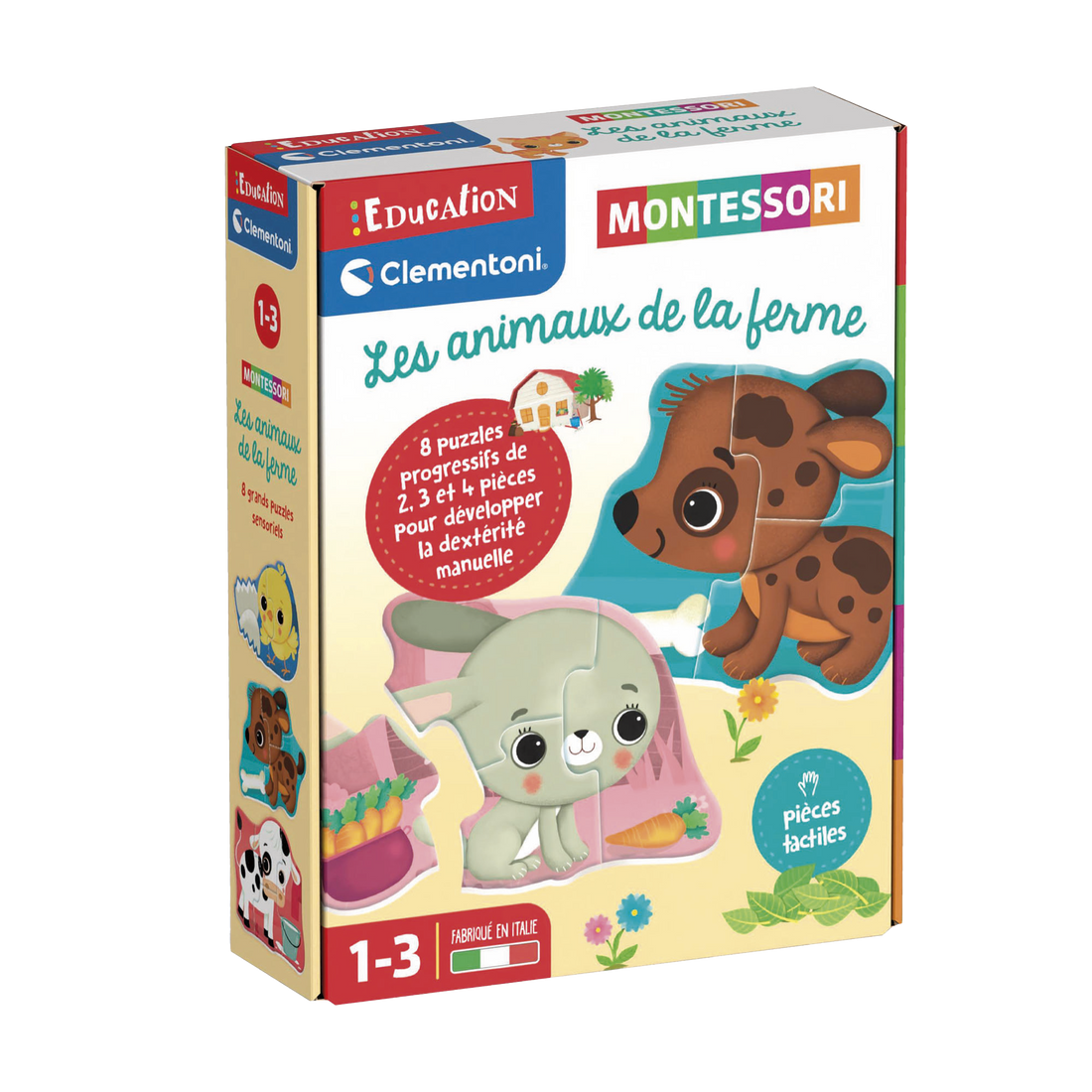MONTESSORI - LES ANIMAUX DE LA FERME CLEMENTONI