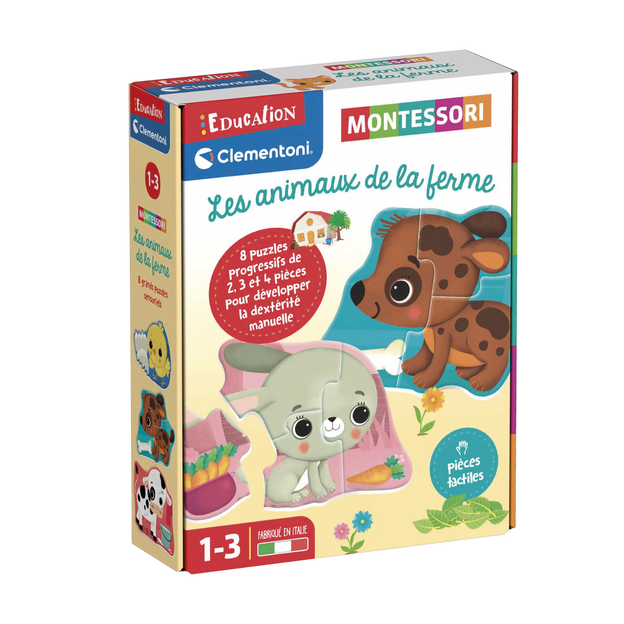 MONTESSORI - LES ANIMAUX DE LA FERME CLEMENTONI