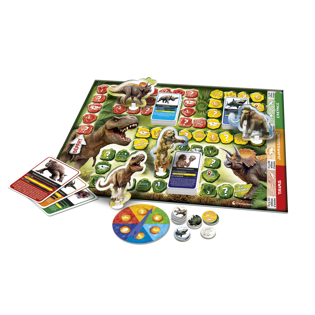 ÉDUCATION - DINOSAURES ET PRÉHISTOIRE CLEMENTONI