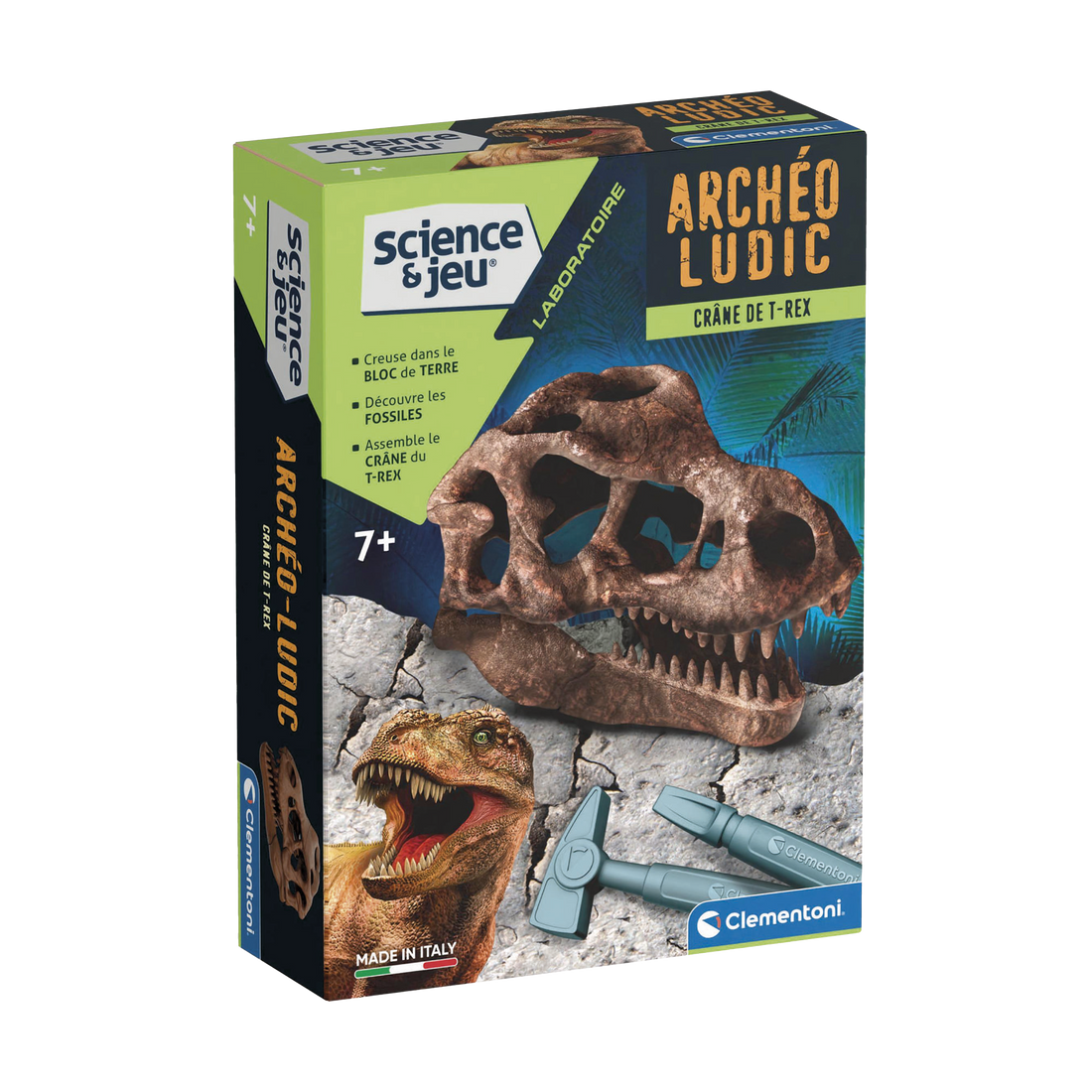 ARCHÉO LUDIC - CRÂNE GÉANT T-REX CLEMENTONI