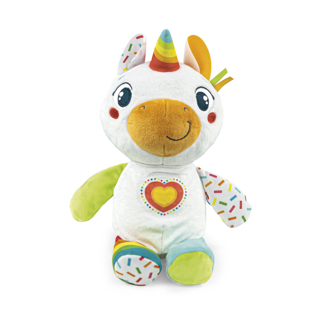 PELUCHE BÉBÉ LICORNE CLEMENTONI