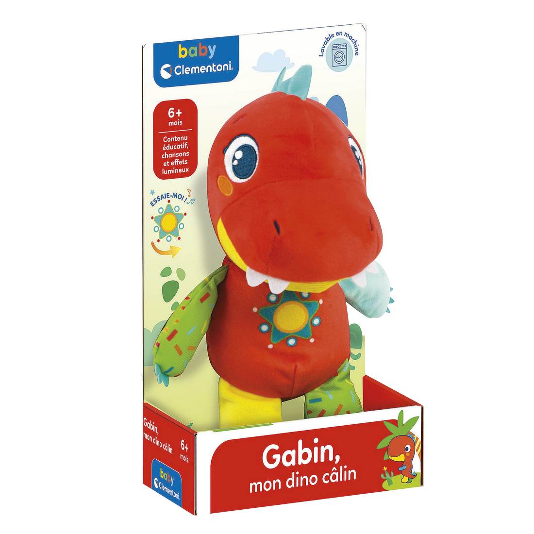 PELUCHE BÉBÉ DINO CLEMENTONI