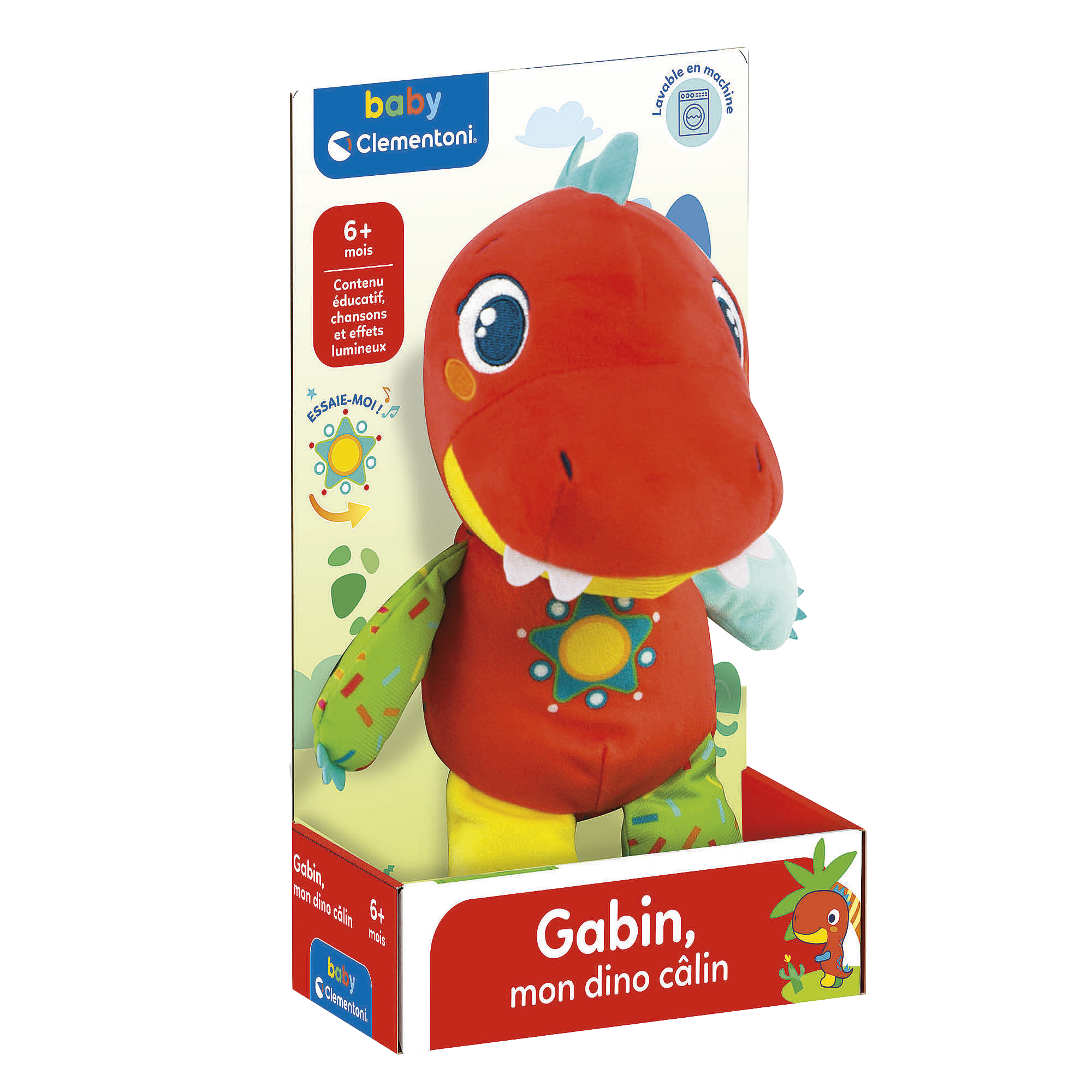 PELUCHE BÉBÉ DINO CLEMENTONI