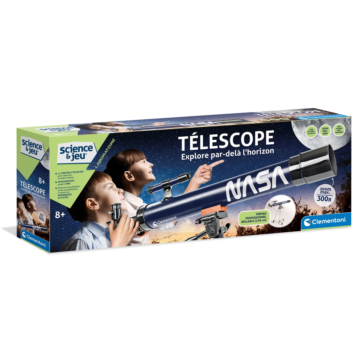 SCIENCE & JEU: TÉLESCOPE NASA (FR) - CLEMENTONI