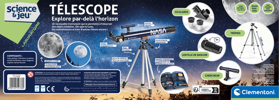 SCIENCE & JEU: TÉLESCOPE NASA (FR)