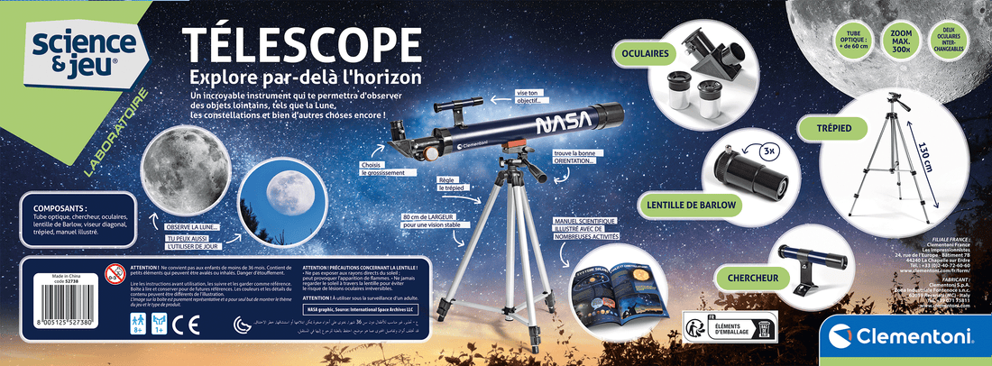 SCIENCE & JEU: TÉLESCOPE NASA (FR)