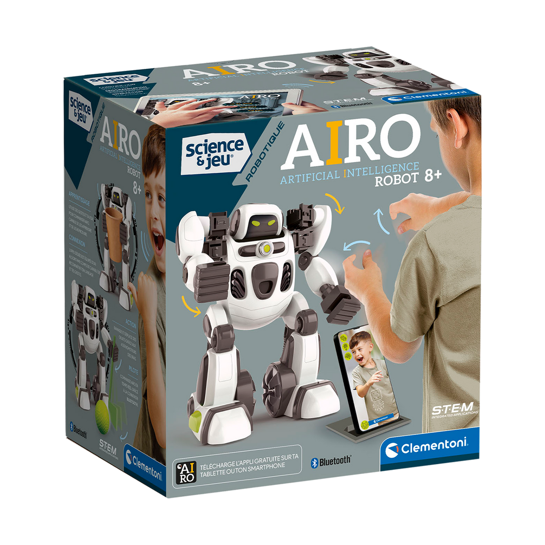 SCIENCE & JEU: AIRO, ARTIFICIAL INTELLIGENCE ROBOT CLEMENTONI