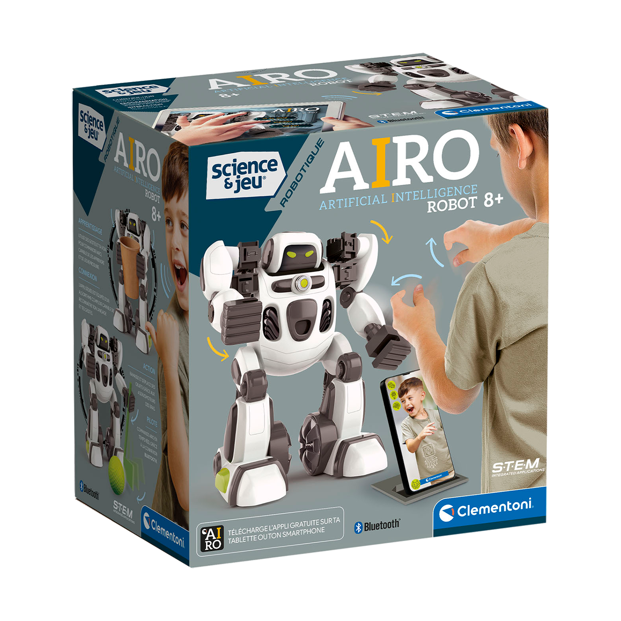 SCIENCE & JEU: AIRO, ARTIFICIAL INTELLIGENCE ROBOT CLEMENTONI