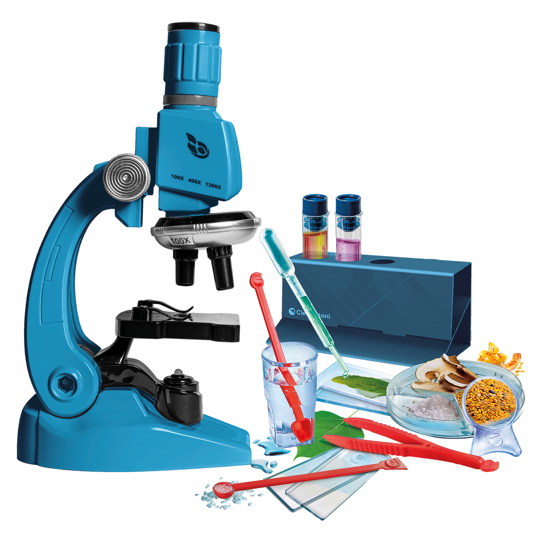 MICROSCOPE ET EXPÉRIENCES 1200 CLEMENTONI