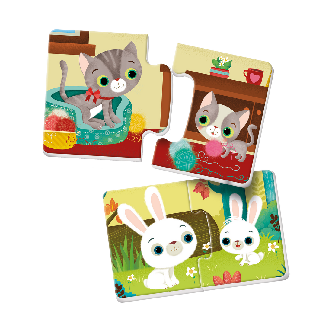 EDUCATION: LES ANIMAUX ET LEURS PETITS CLEMENTONI