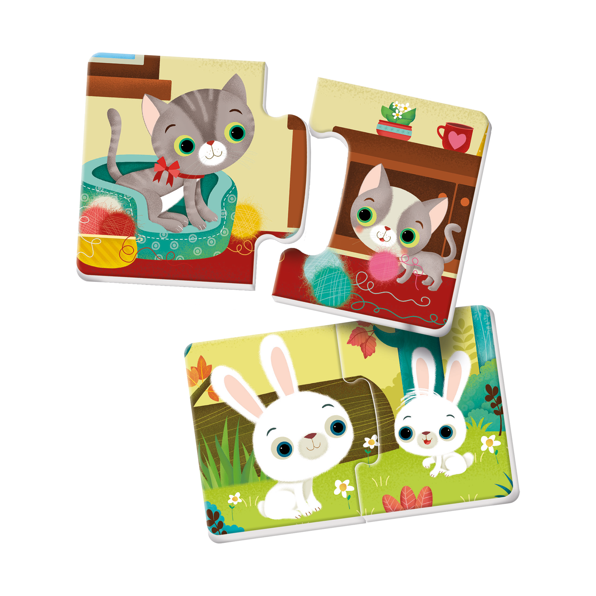 EDUCATION: LES ANIMAUX ET LEURS PETITS CLEMENTONI